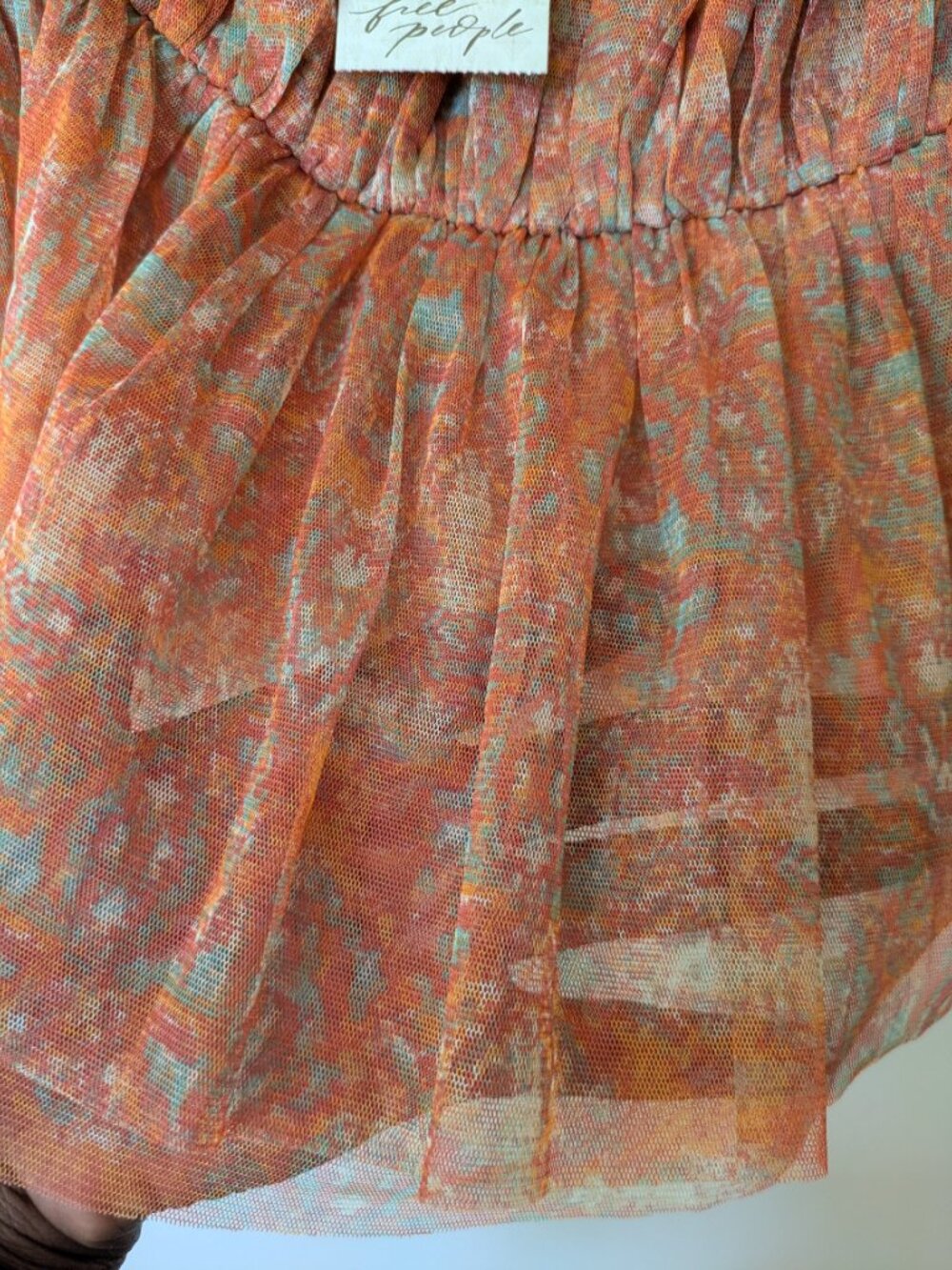 Free People Peach Combo Top (S) - Picture 5 of 5